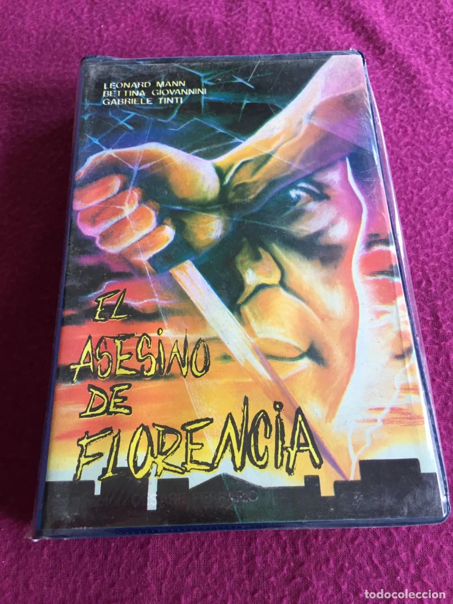 Cine: VHS - EL ASESINO DE FLORENCIA - GIALLO - RARA EDICION PRECINTADA