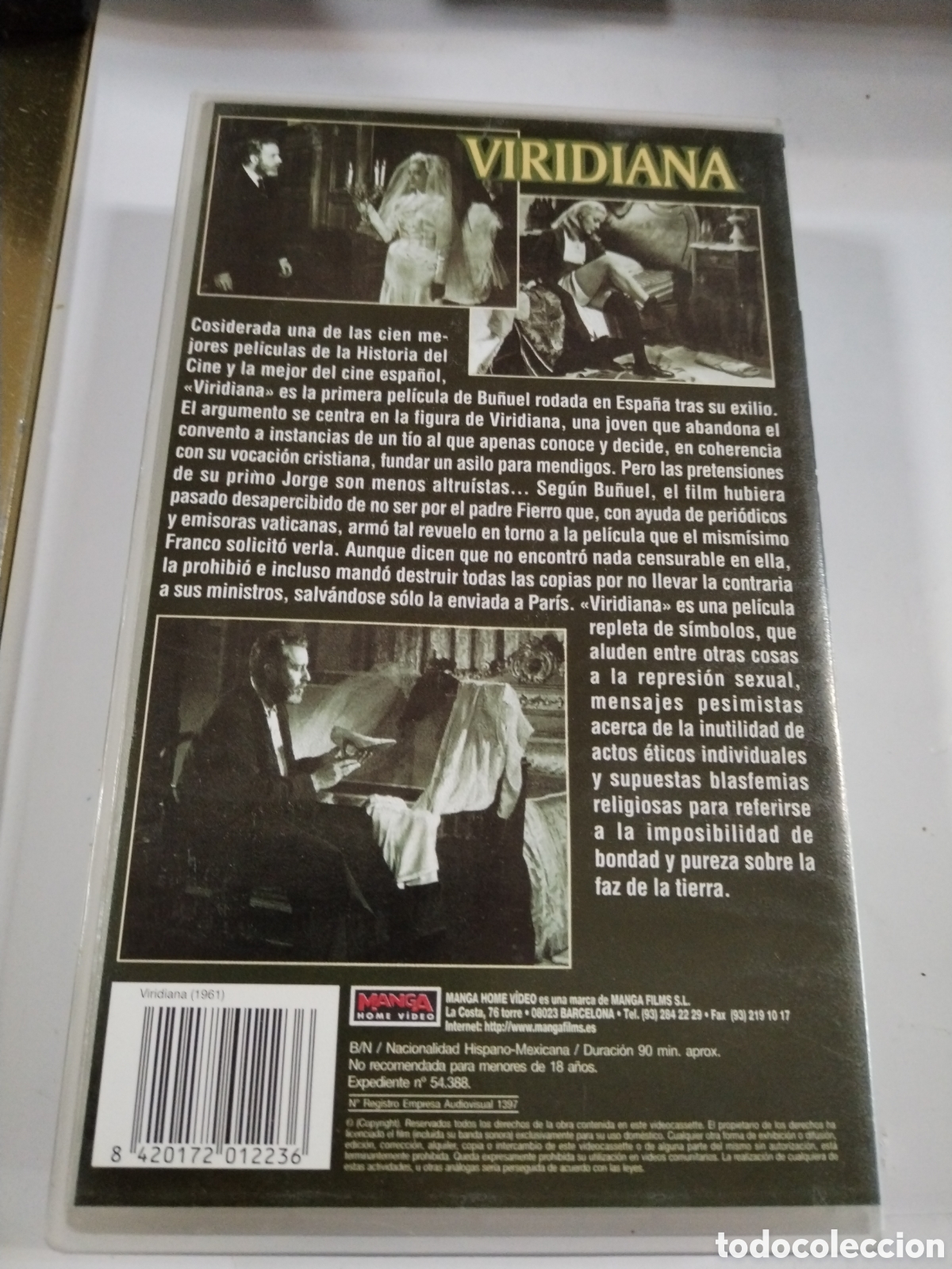 Cine: VIRIDIANA. VHS - Foto 2