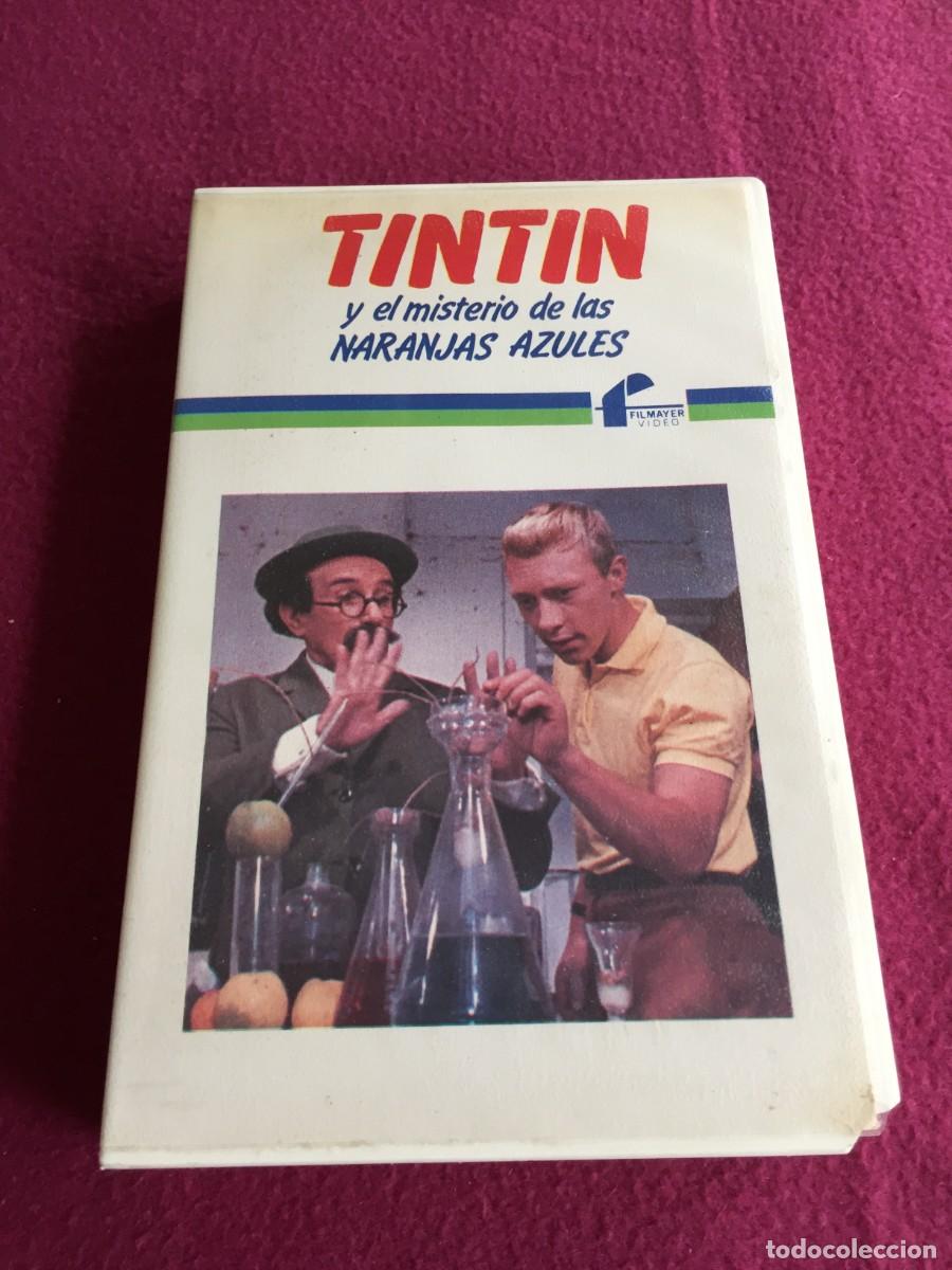 Cine: PELICULA - TINTIN Y EL MISTERIO DE LAS NARANJAS AZULES - VHS