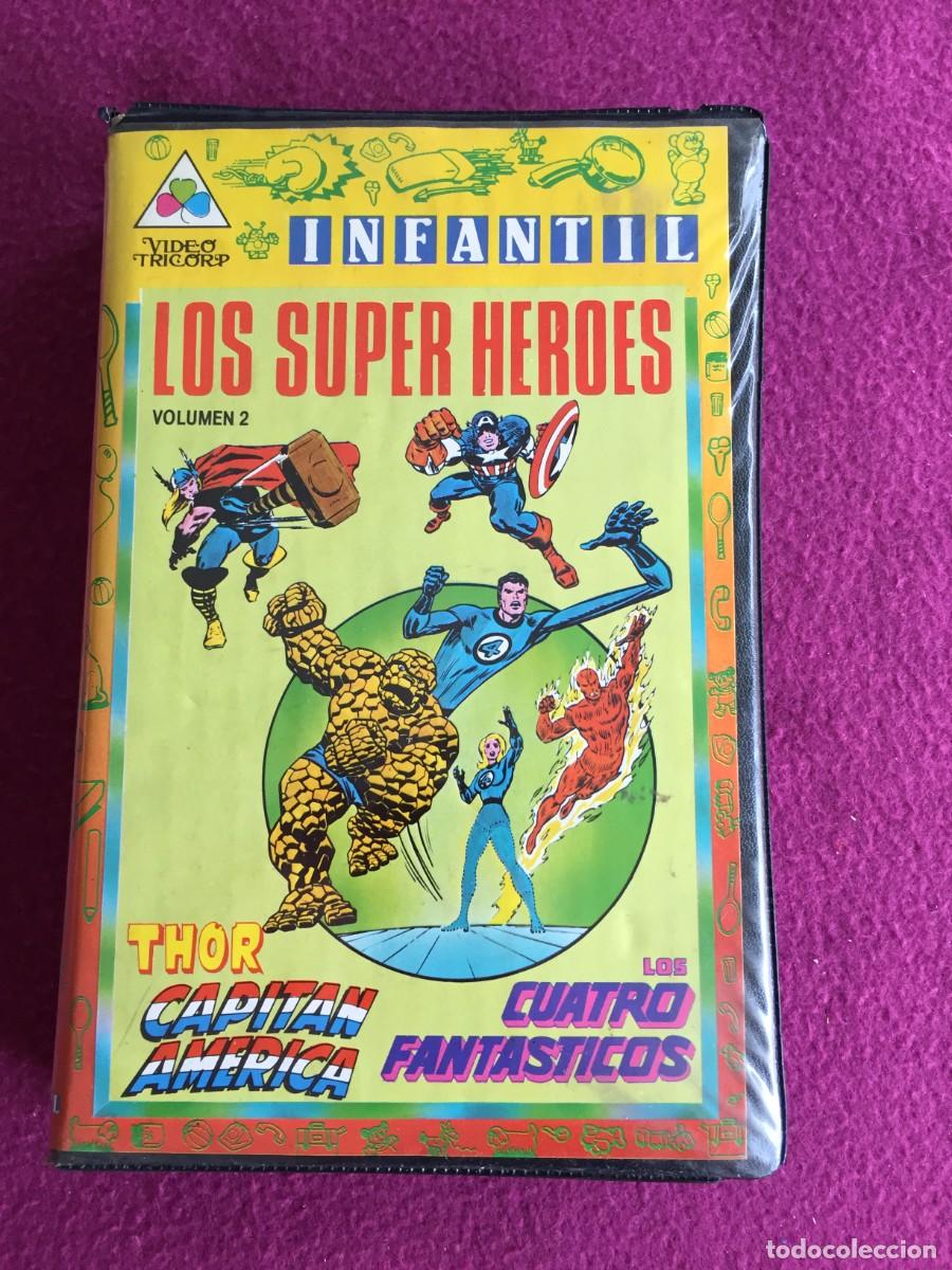 Cine: RARA PELICULA DE LOS SUPER HEROES DE MARVEL - LOS 4 FANTASTICOS-THOR- CAPITAN AMERICA