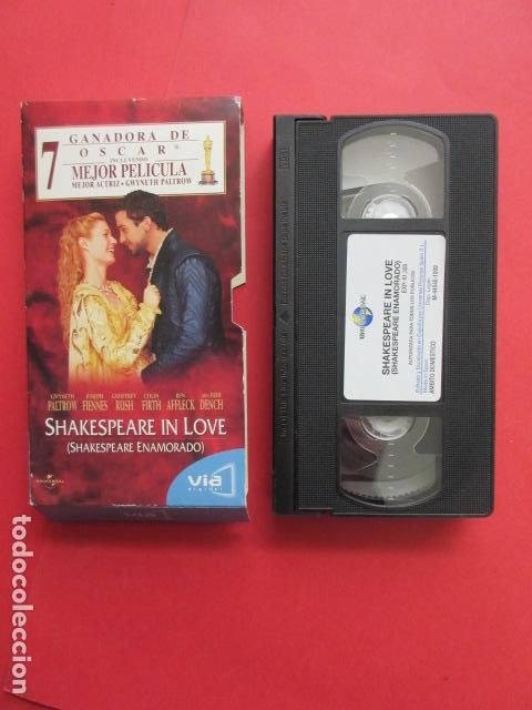 Cine: CINTA DE VIDEO VHS - SHAKESPEARE IN LOVE - VIA DIGITAL