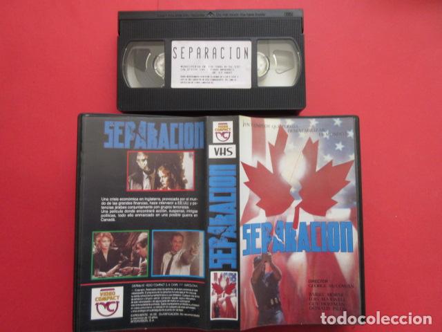 Cine: CINTA DE VIDEO VHS - SEPARACION - VIDEO COMPACT