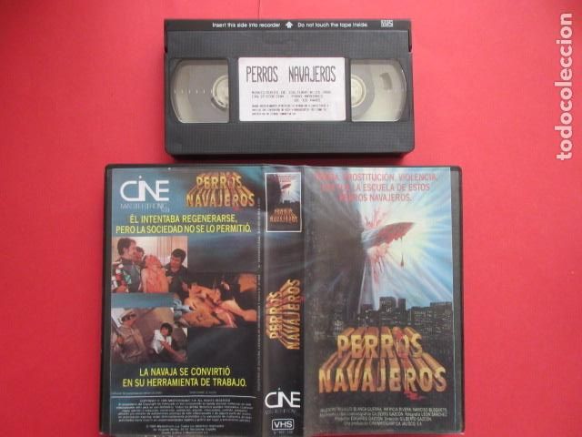 Cine: CINTA DE VIDEO VHS - PERROS NAVAJEROS VALENTIN TRUJILLO - CINE MASTERTRONIC