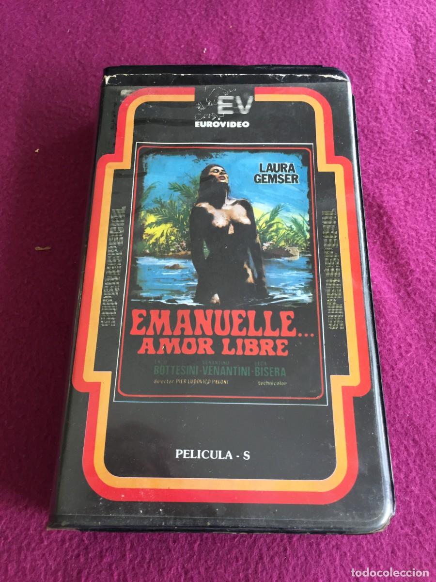 pelicula vhs emanuelle amor libre / laura gemse - Compra venta en  todocoleccion