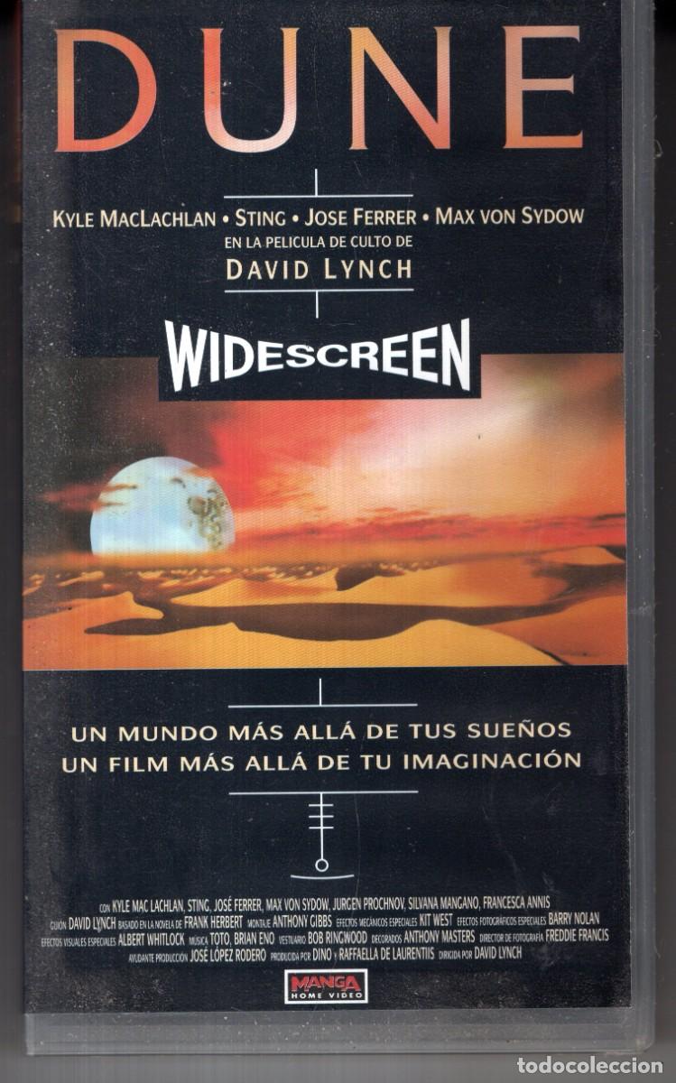 Cine: DUNE (DAVID LYNCH) VHS - OFI15J - Foto 1