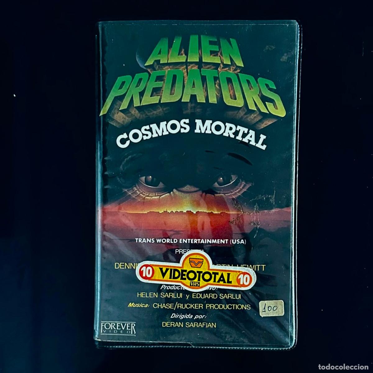 Cine: Alien predators, Cosmos Mortal - VHS - Foto 1