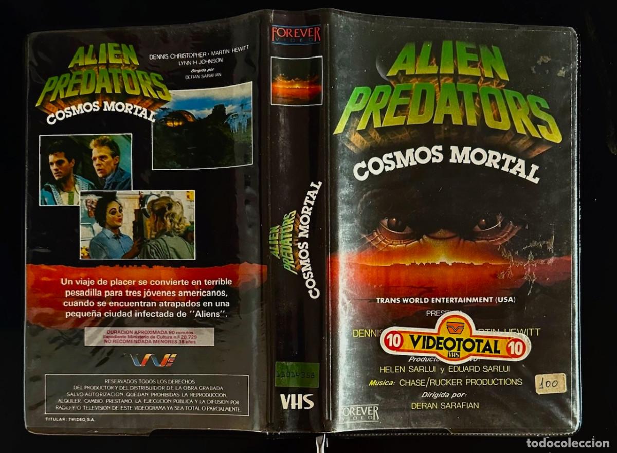 Cine: Alien predators, Cosmos Mortal - VHS - Foto 2