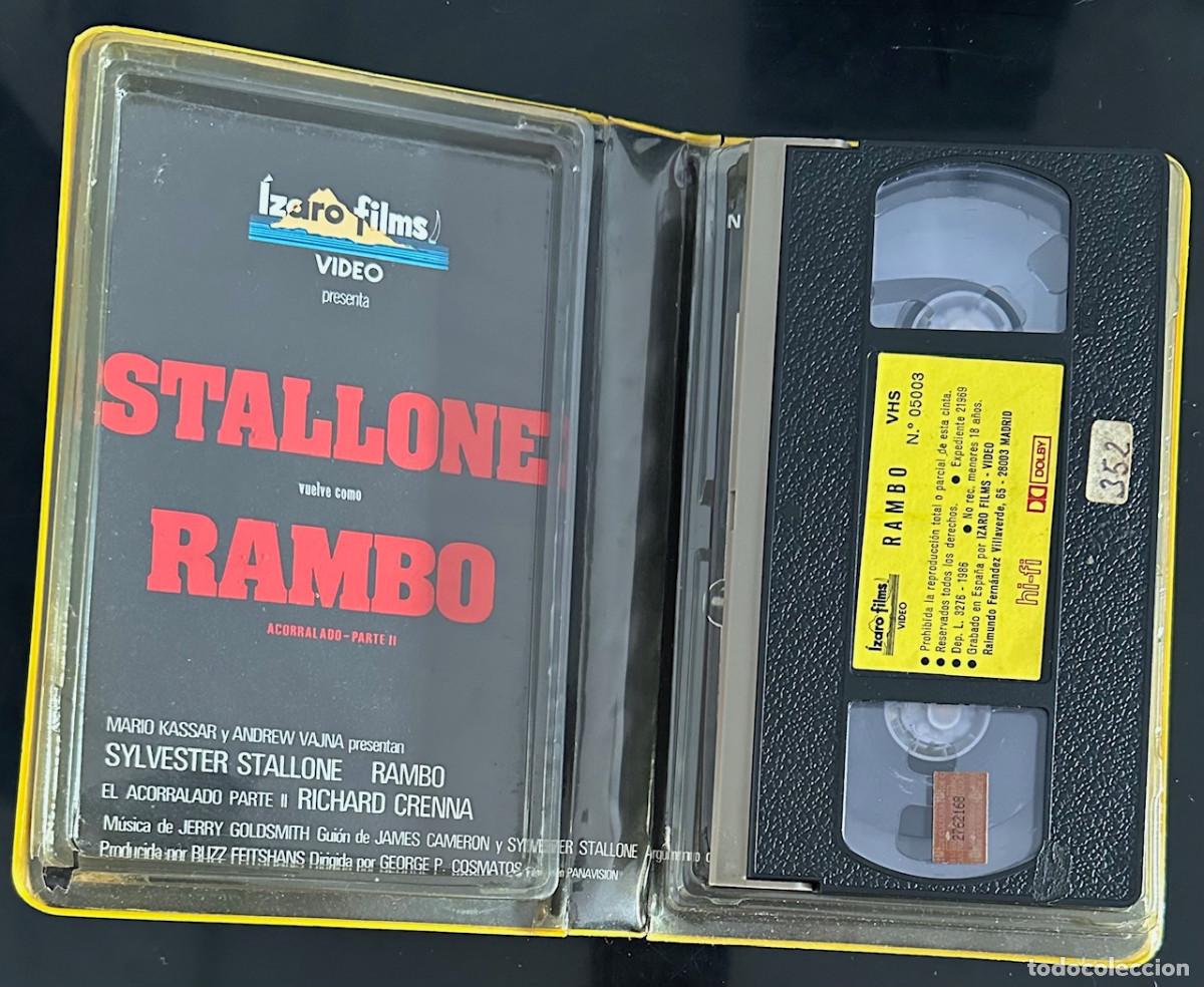 Cine: Rambo - El acorralado 2 - VHS - Foto 3