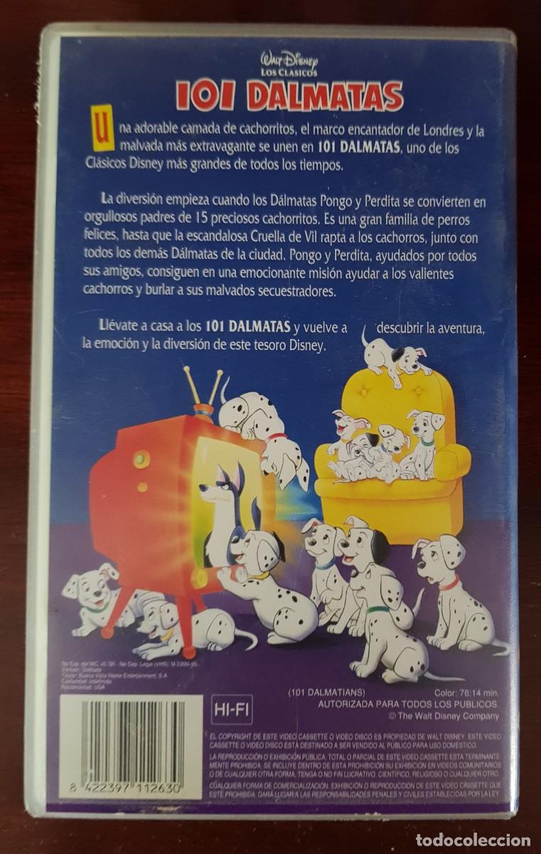 Cine: Pelicula VHS 101 Dalmatas - Foto 3