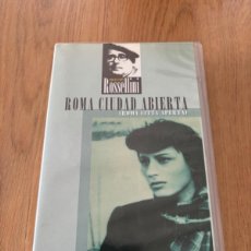 Cine: ROMA CIUDAD ABIERTA VHS DE FELLINI Y ROSSELLINI