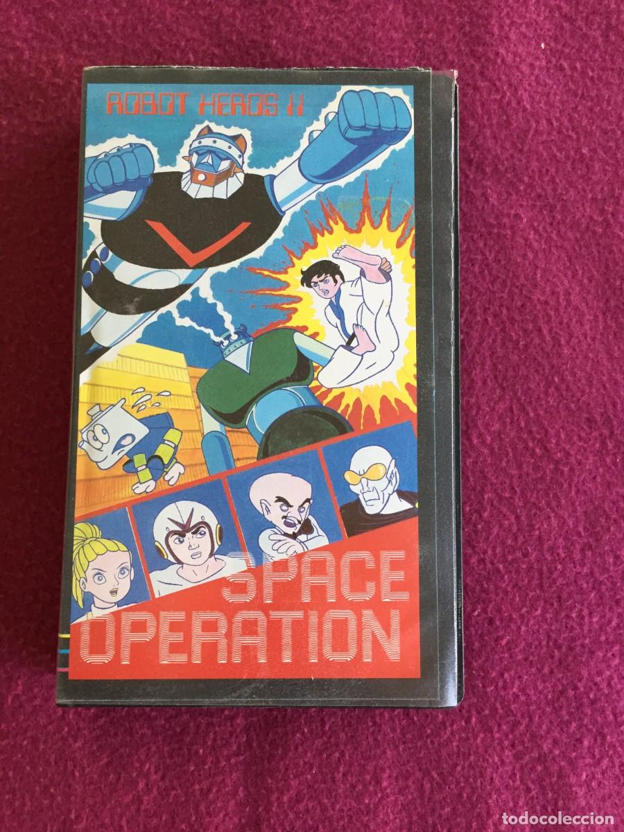 Cine: VHS Space operation Robot Heros II - Similar a MAZINGER Z