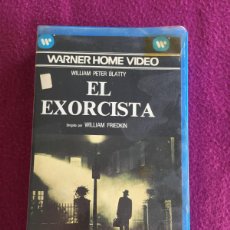 Cine: EL EXORCISTA (1973) - WILLIAM FRIEDKIN JASON MILLER MAX VON SYDOW LINDA BLAIR VHS 1ª EDICION TERROR
