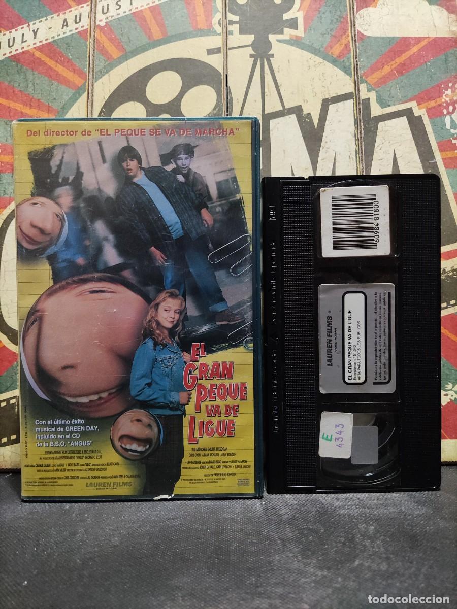 Cine: LF 25 VHS CG El gran peque va de ligue - Chris Owen, Ariana Richards, Anna Thompson