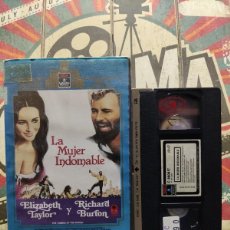 Cine: VHS CG 403 LA MUJER INDOMABLE - ELIZABETH TAYLOR, RICHARD BURTON