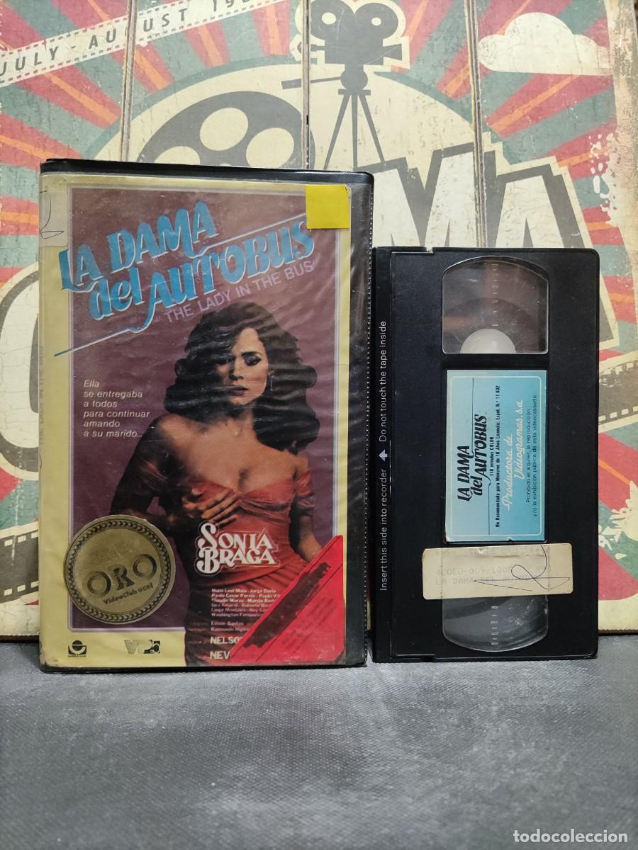 Cinema: VHS CG 1090 La dama del autob&uacute;s - Sonia Braga, Nuno Leal Maia, Jorge Doria
