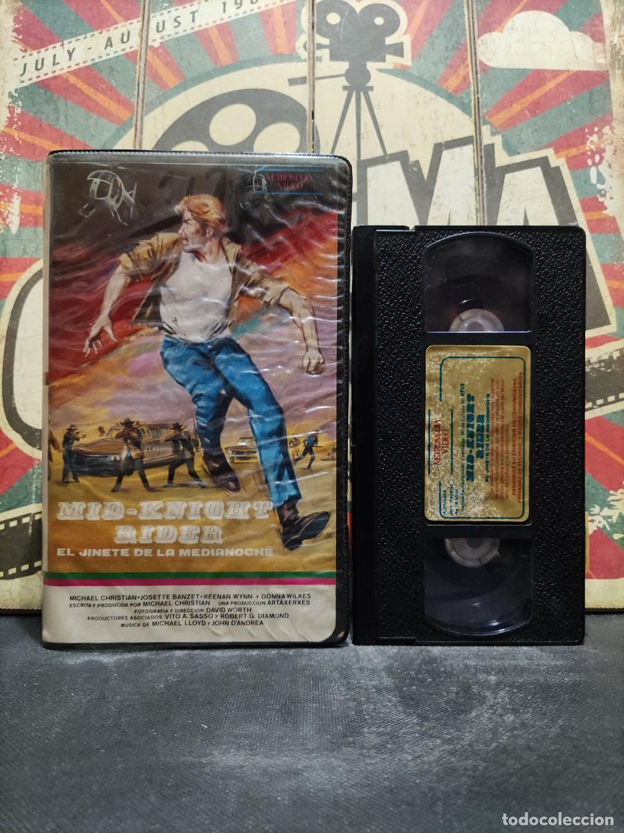 Cinema: VHS CG 98 Mid-Knight Rider El jinete de la media noche - Michael Christian, Josette Banzet