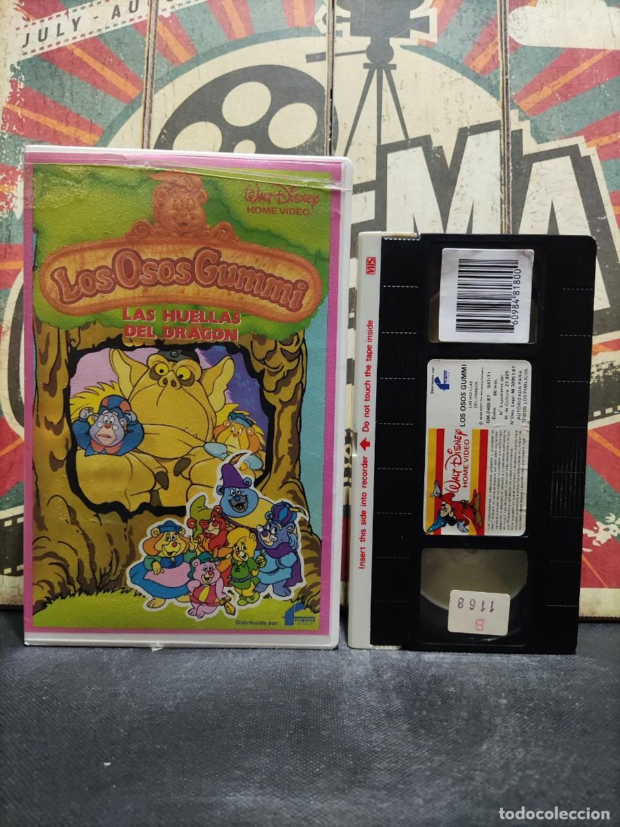 Cinema: VHS Disney CG 707 Los osos Gummi - Las huellas del drag&oacute;n