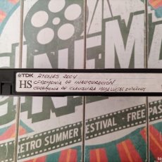 Cine: VHS ATENAS 2004 CEREMONIA DE INAUGURACIÓN, DE CIERRA Y MEDALLISTAS ESPAÑOLES