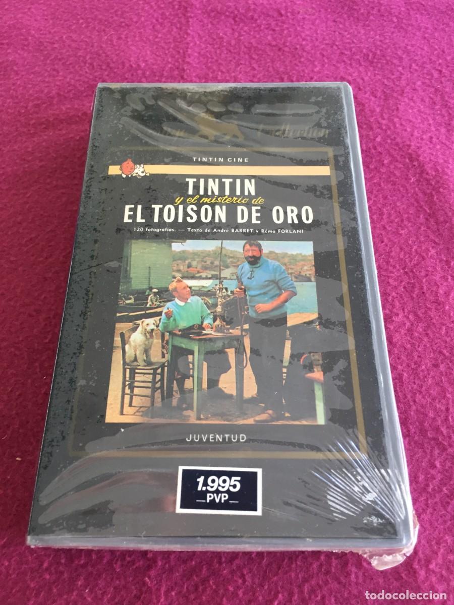 Cine: Tintin y el secreto del tois&oacute;n de oro (1961) VHS - PRECINTADA SIN USO