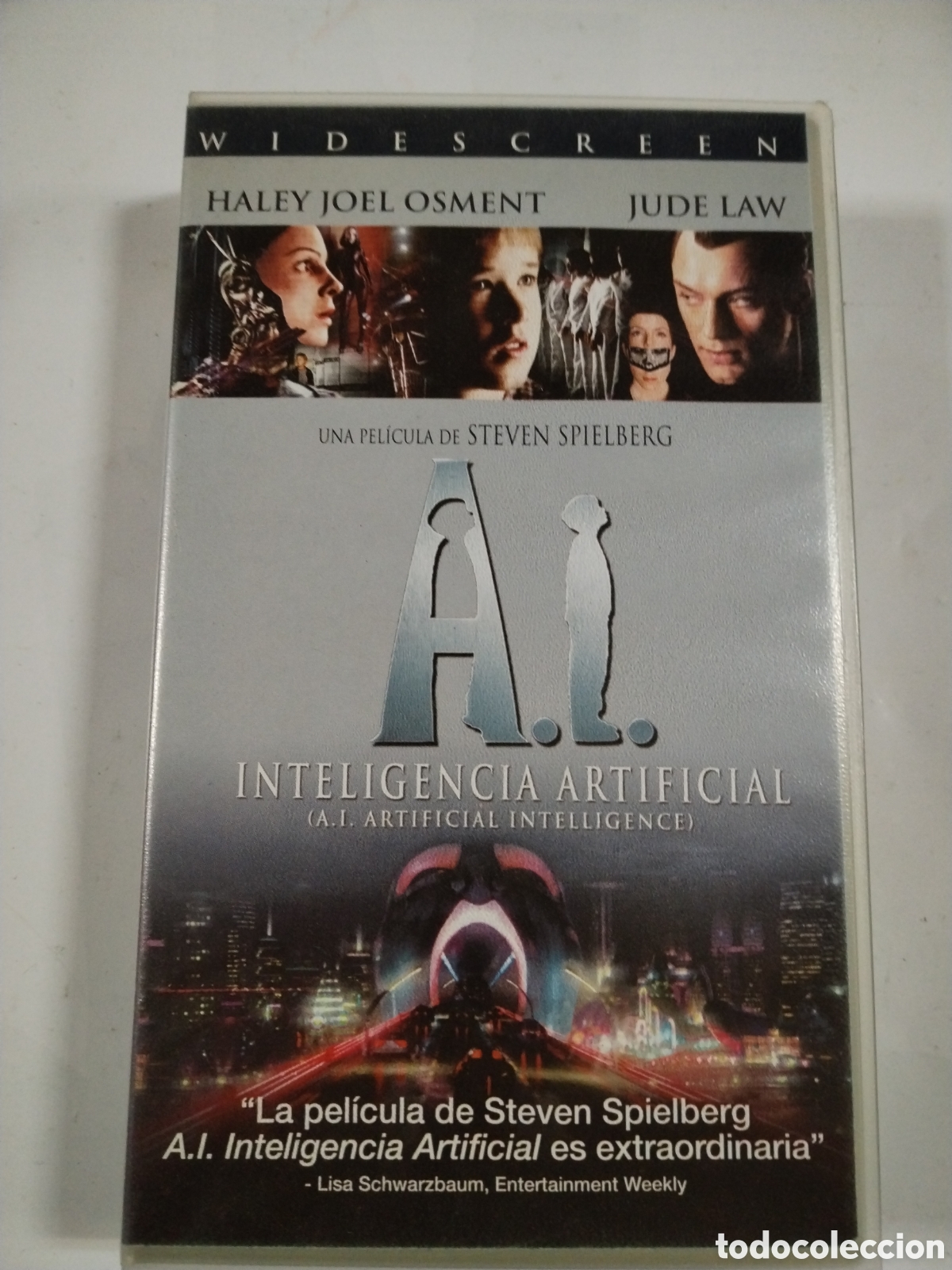 Cine: A.I. : INTELIGENCIA ARTIFICIAL. VHS - Foto 1