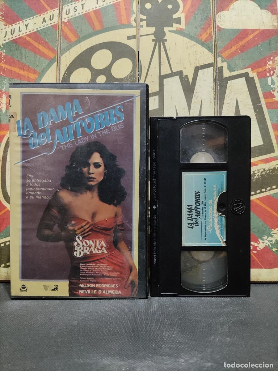 Cinema: L15 VHS CG 637 La dama del autob&uacute;s - Sonia Braga, Nuno Leal Maia, Jorge Doria