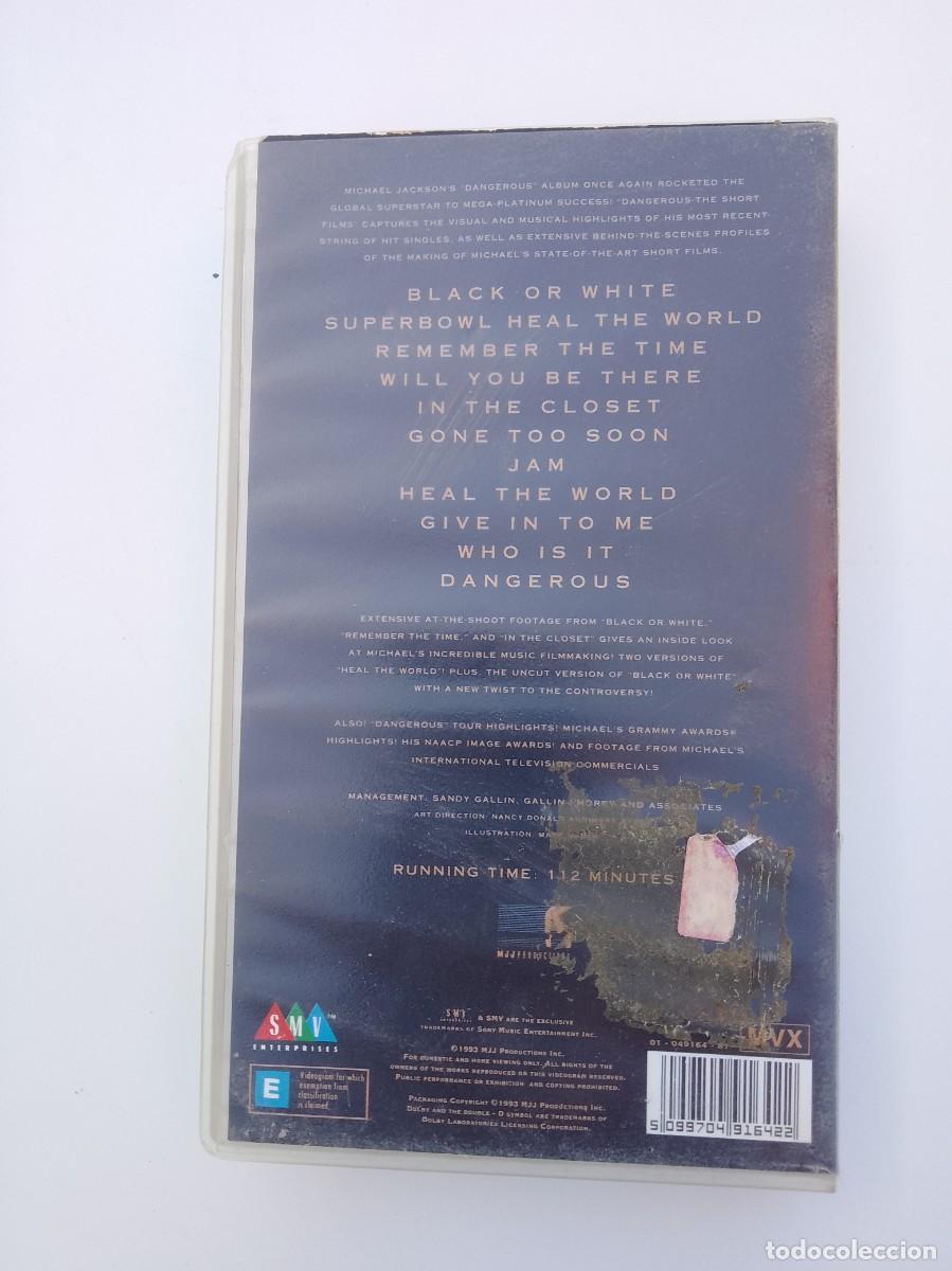 Cine: Michael Jackson vhs dangerous - Foto 5