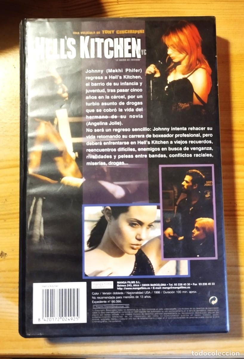 Cine: HELLS KITCHEN NYC VHS en CAJA GRANDE - Foto 2