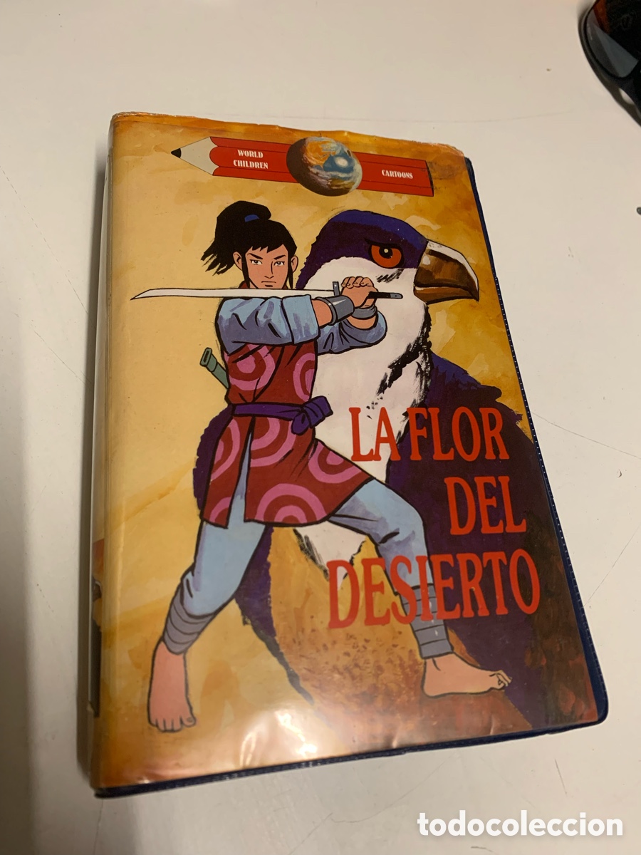 Cinema: Pel&iacute;cula de antiguo Videoclub VHS la flor del desierto anime a&ntilde;os 80