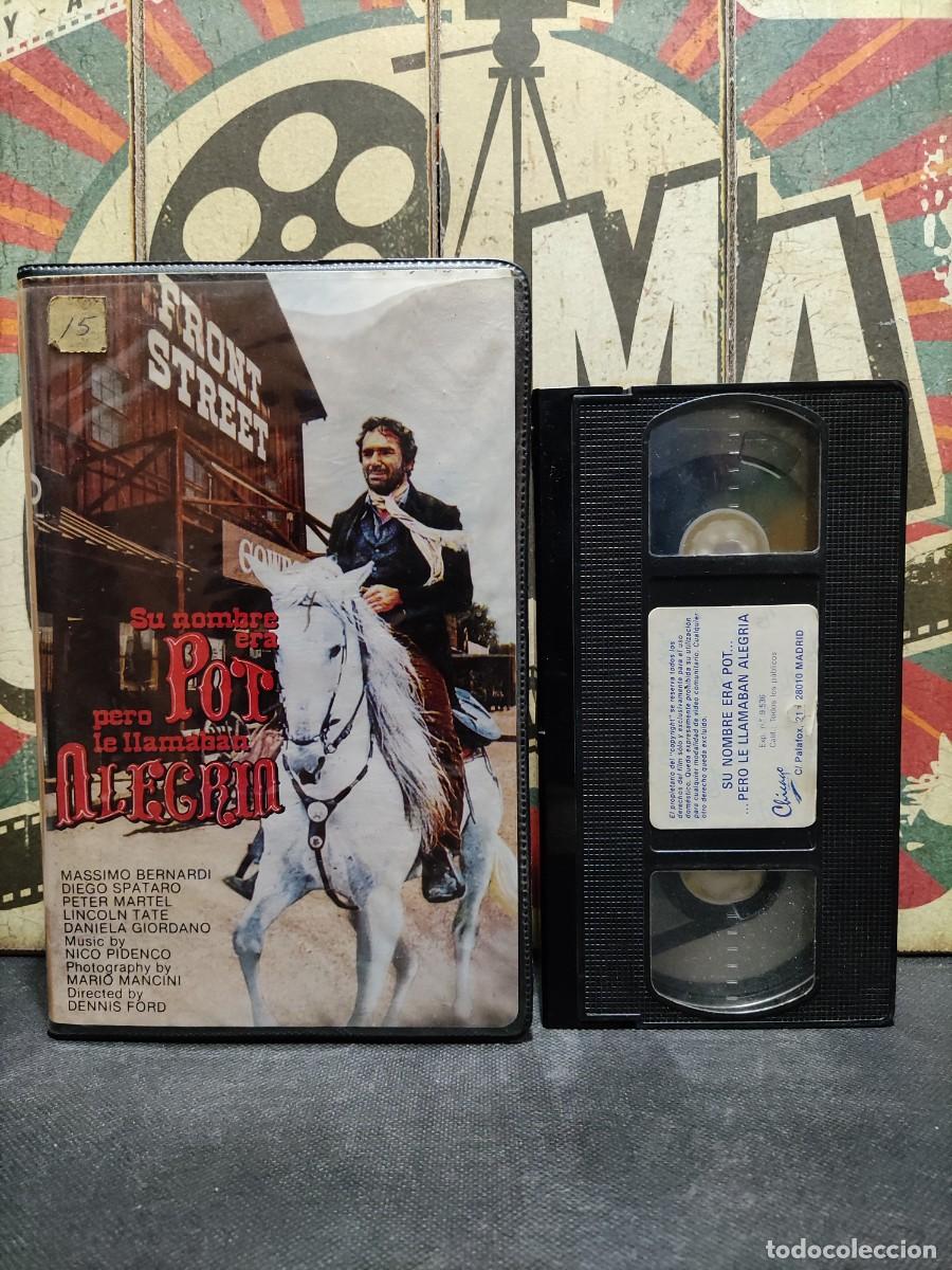 Cine: VHS CG 1065 Su nombre era Pot pero le llamaban alegr&iacute;a - Massimo Bernardi, Diego Spataro