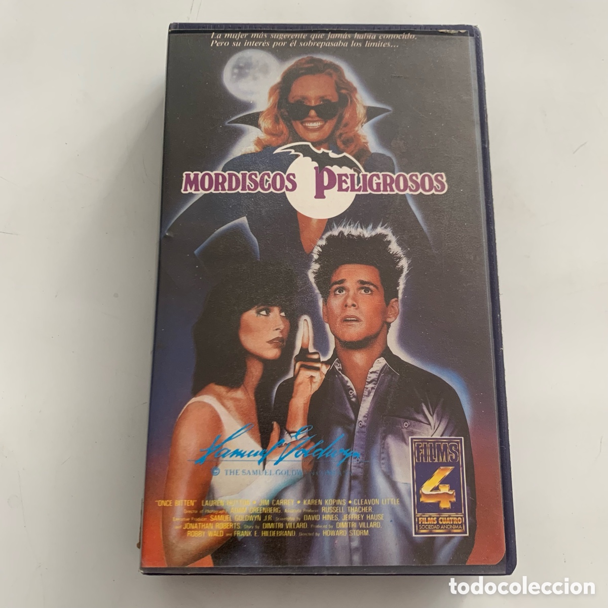 Cinema: ANTIGUA PELICULA DE VIDEOCLUB VHS MORDISCOS PELIGROSOS