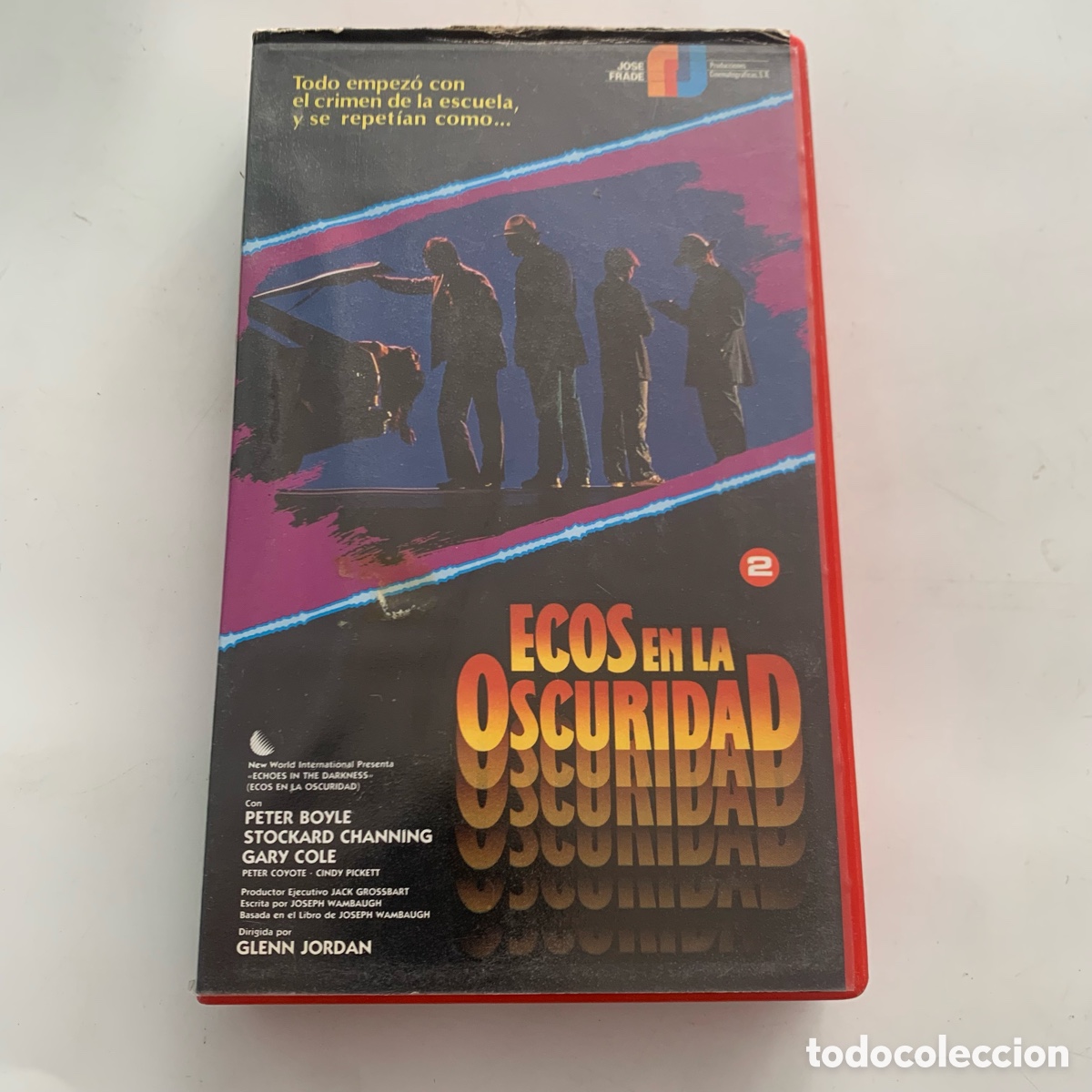 Cinema: ANTIGUA PELICULA DE VIDEOCLUB VHS ECOS EN LA OSCURIDAD 2