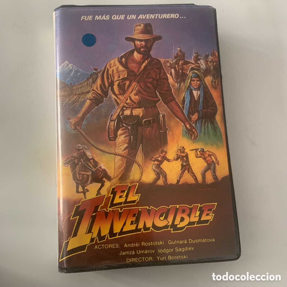 Cinema: Antigua pel&iacute;cula de videoclub vhs el invencible