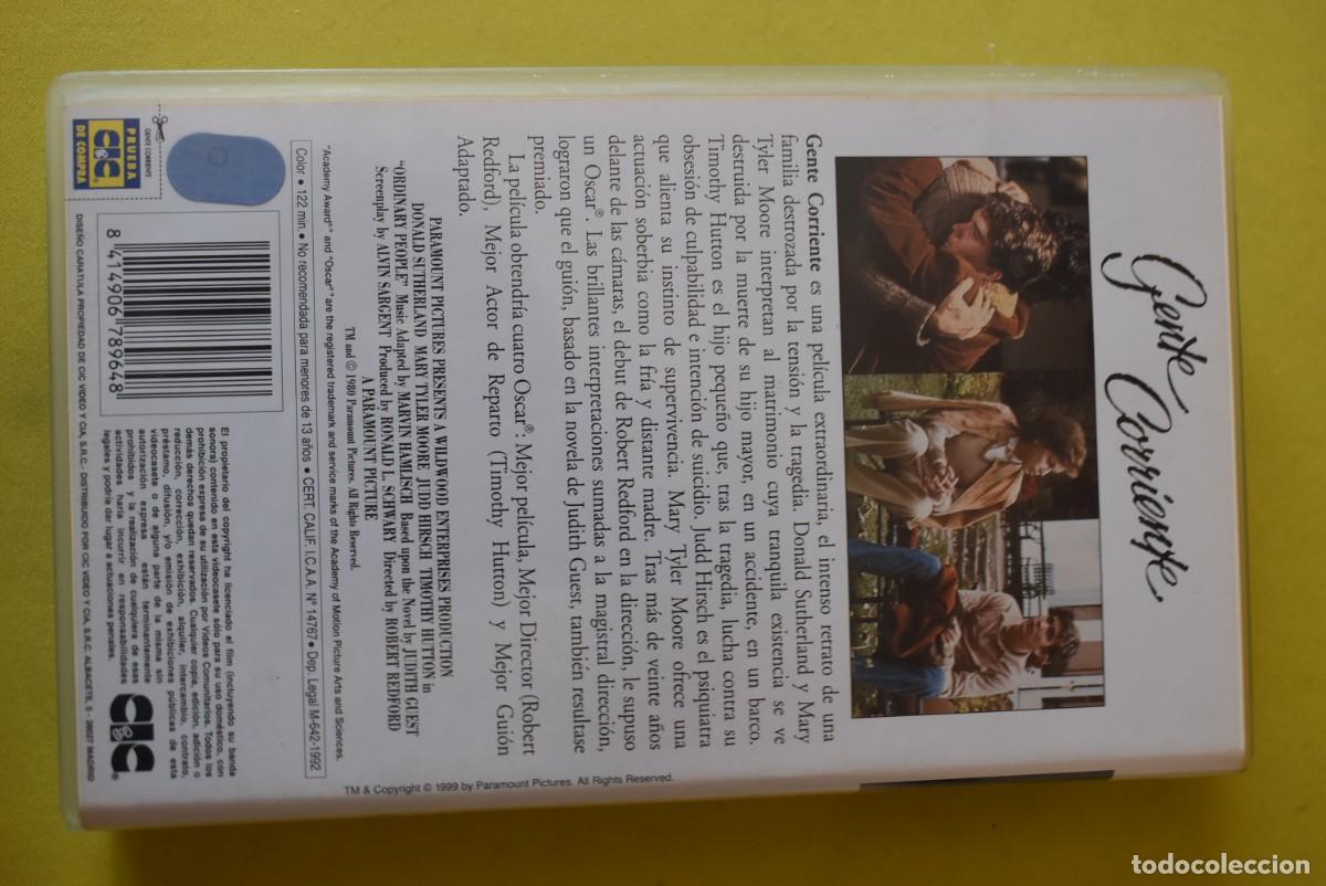 Cine: Pel&iacute;cula VHS. Gente corriente - Foto 3