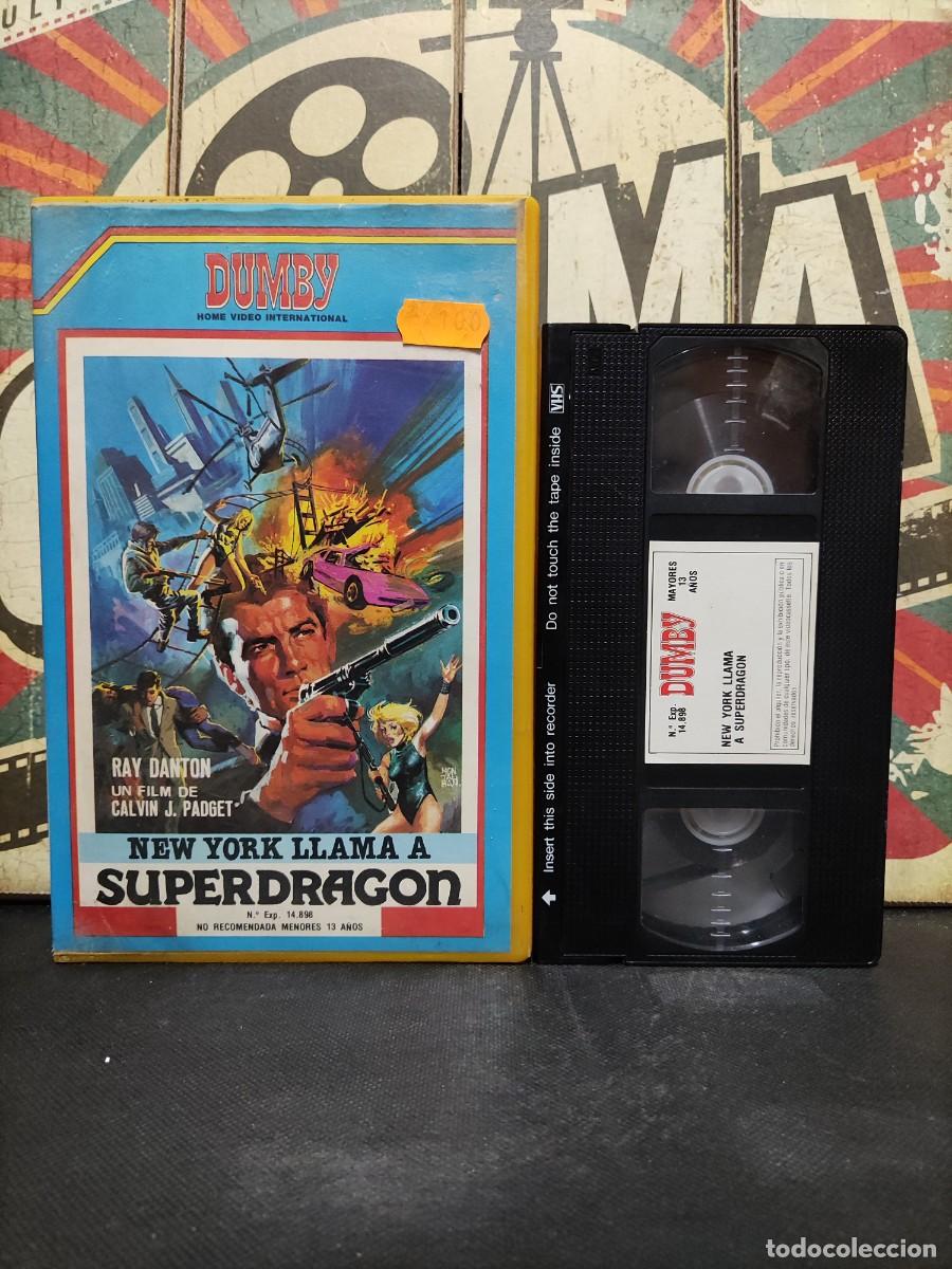 Cine: VHS CG 642 New York llama a Superdragon - Ray Danton