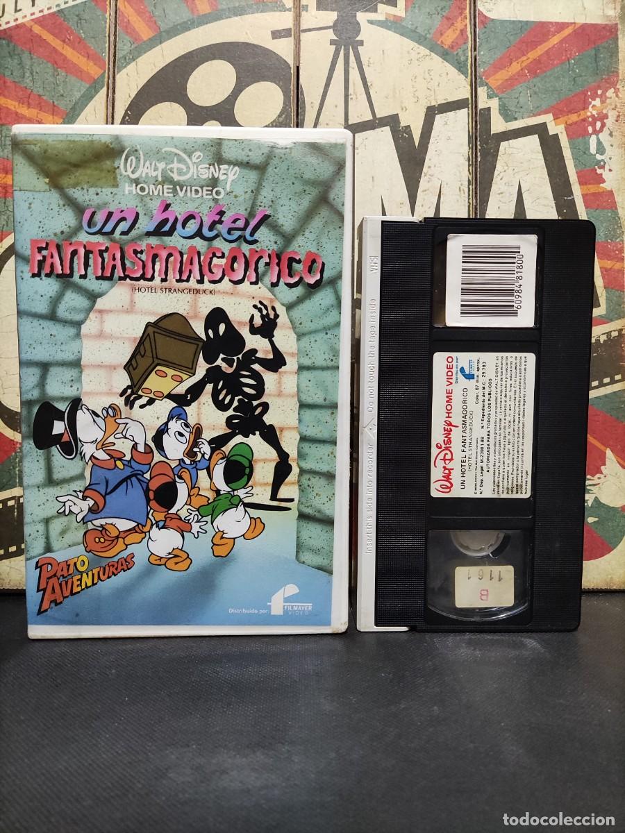 Cin&eacute;ma: VHS disney CG 663 Un hotel fantasmag&oacute;rico / Pato Aventuras