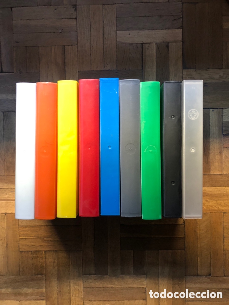 Cine: Cajas VHS estuche de pl&aacute;stico duro vac&iacute;as para cintas de v&iacute;deos VHS. ASM caja