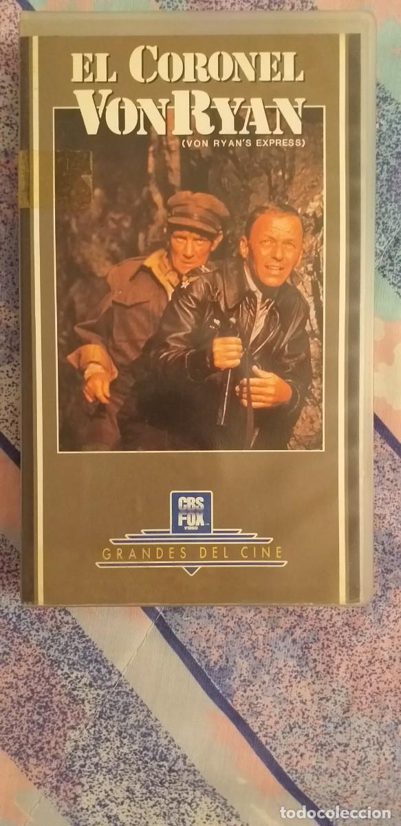 Cine: EL CORONEL VON RYAN FRANK SINATRA VHS - Foto 1