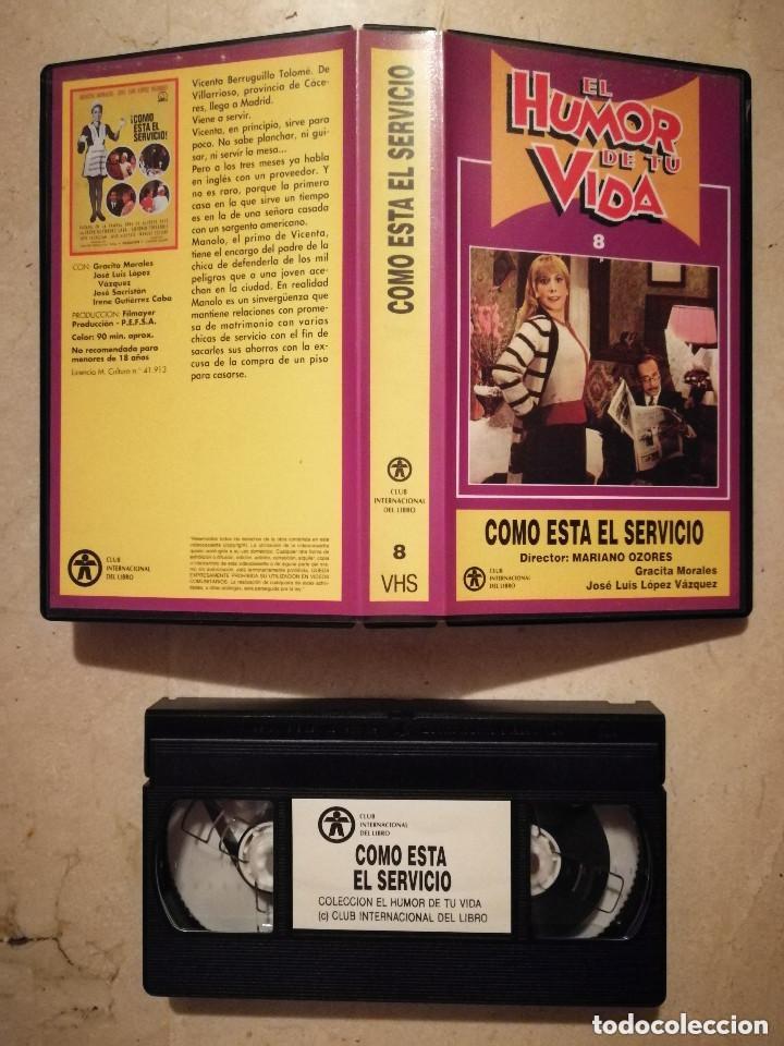 Kino: VHS ORIGINAL - COMO ESTA EL SERVICIO - GRACITA MORALES - EL HUMOR DE TU VIDA