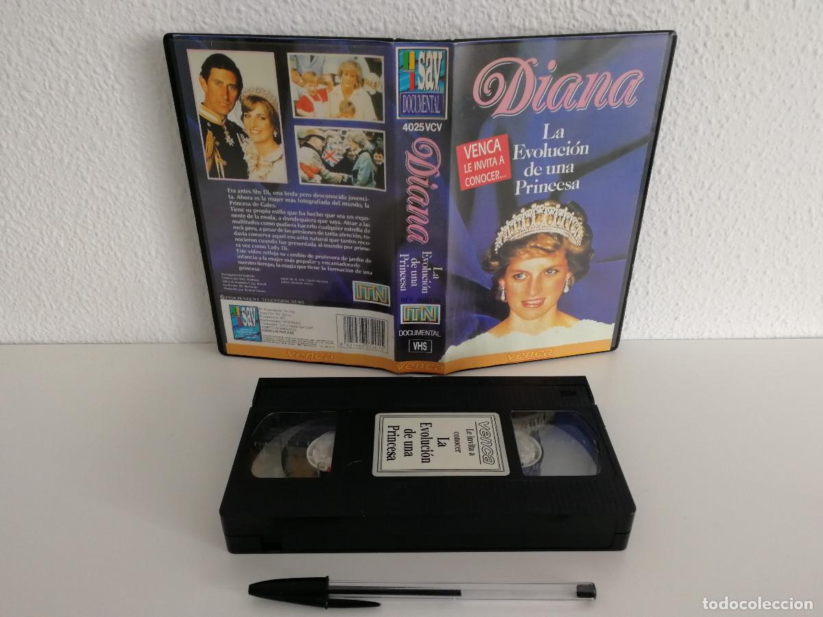 Cine: VHS ORIGINAL - DIANA LA EVOLUCION DE UNA PRINCESA - VENCA - DE GALES