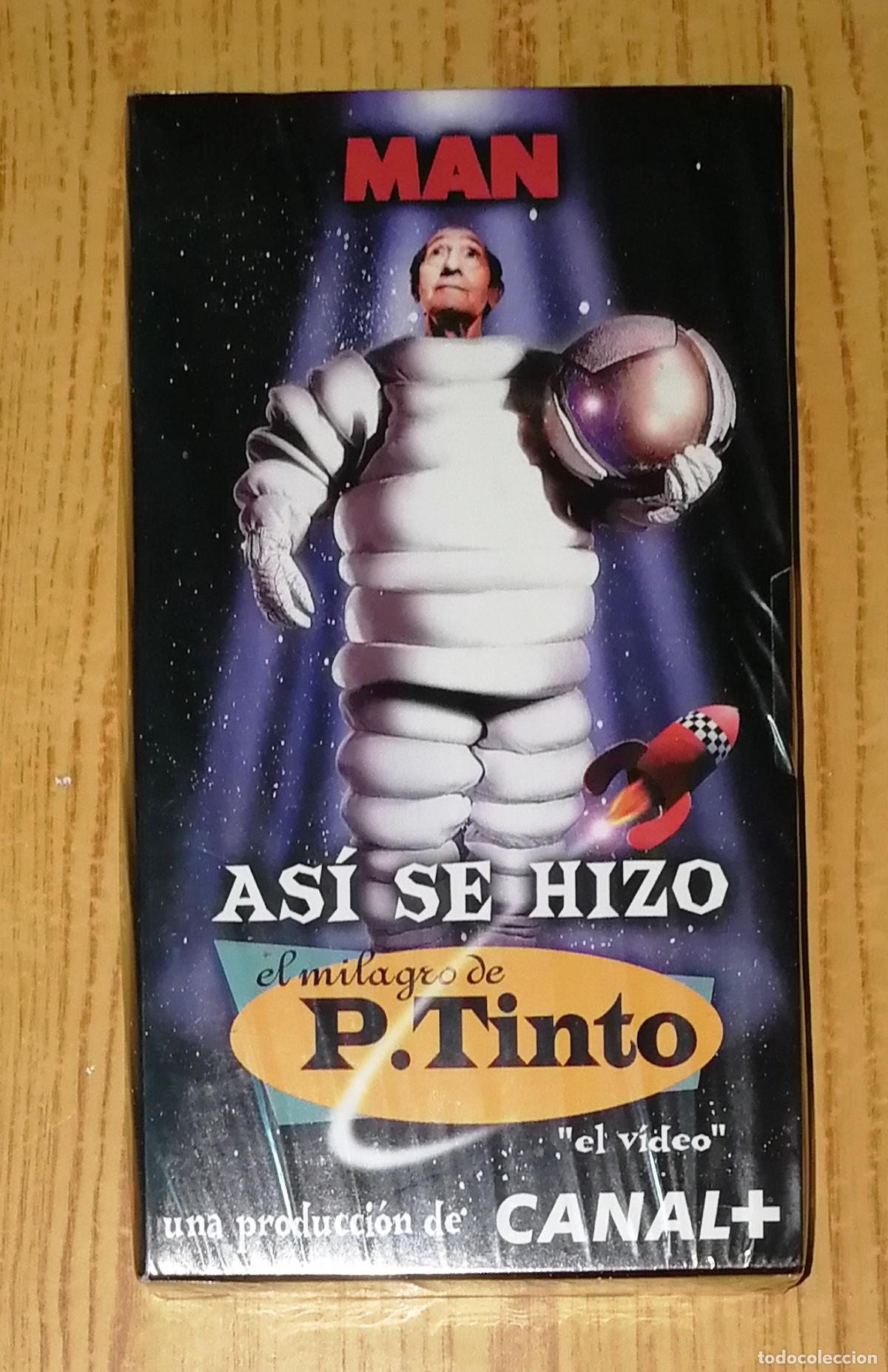 Cinema: VHS. AS&Iacute; SE HIZO EL MILAGRO DE P.TINTO [P. TINTO] / Man, Canal+. - Grupo Zeta, [1998]