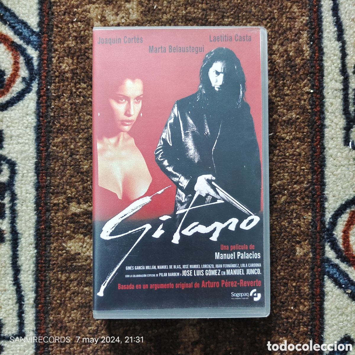 Cine: PEL&Iacute;CULA VHS: GITANO (JOAQU&Iacute;N CORT&Eacute;S...) - Foto 1