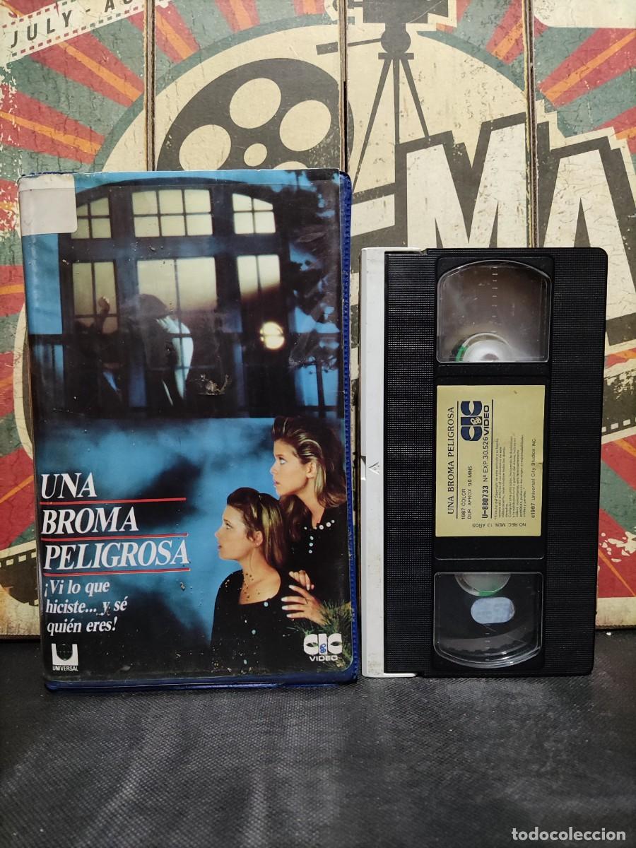 Cine: L15 VHS CG 751 Una broma peligrosa - Schawnee Smith, Tommy Lauren, Candace Cameron