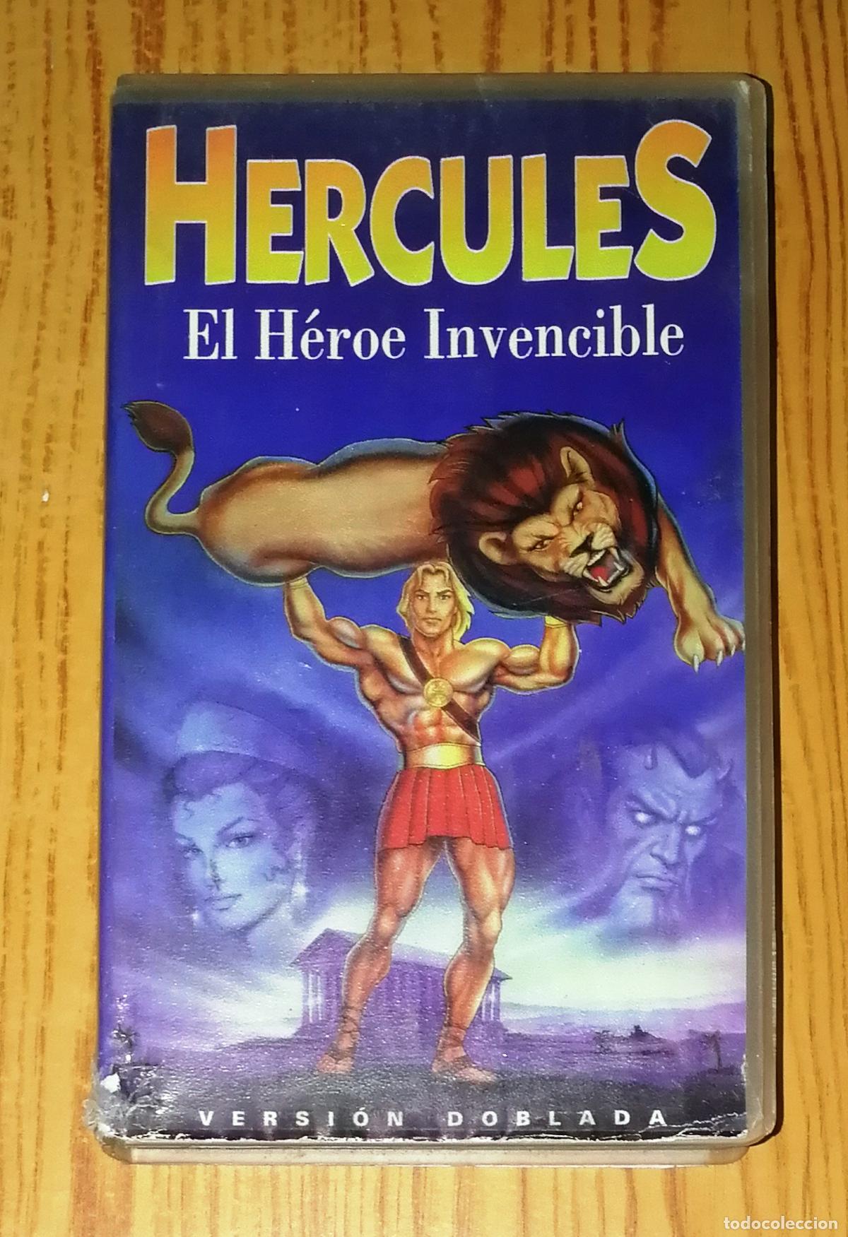 Cine: VHS. H&Eacute;RCULES : El h&eacute;roe invencible. - Trisan, [ca. 1999]