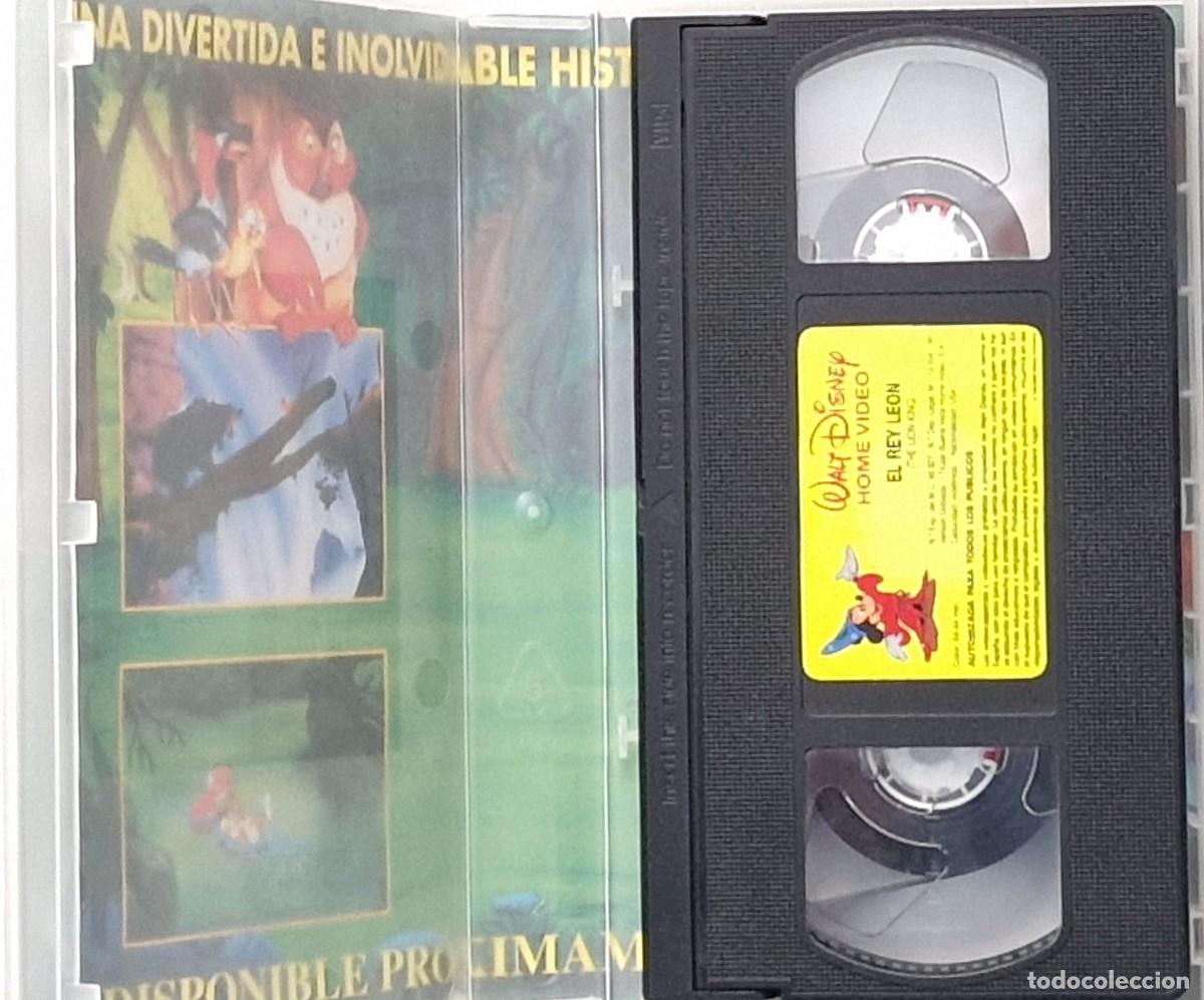Cine: El Rey Le&oacute;n VHS - Foto 3