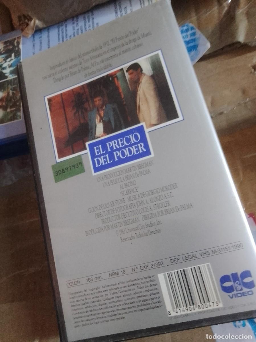 Cine: El precio del poder vhs &uacute;nica edici&oacute;n - Foto 2