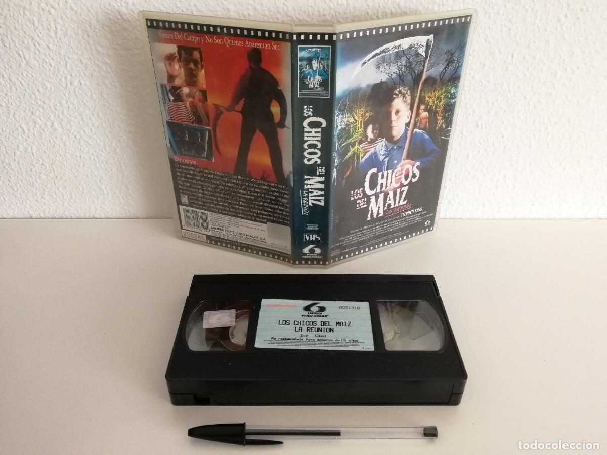 Cine: VHS ORIGINAL - LOS CHICOS DEL MAIZ LA REUNION - TERROR