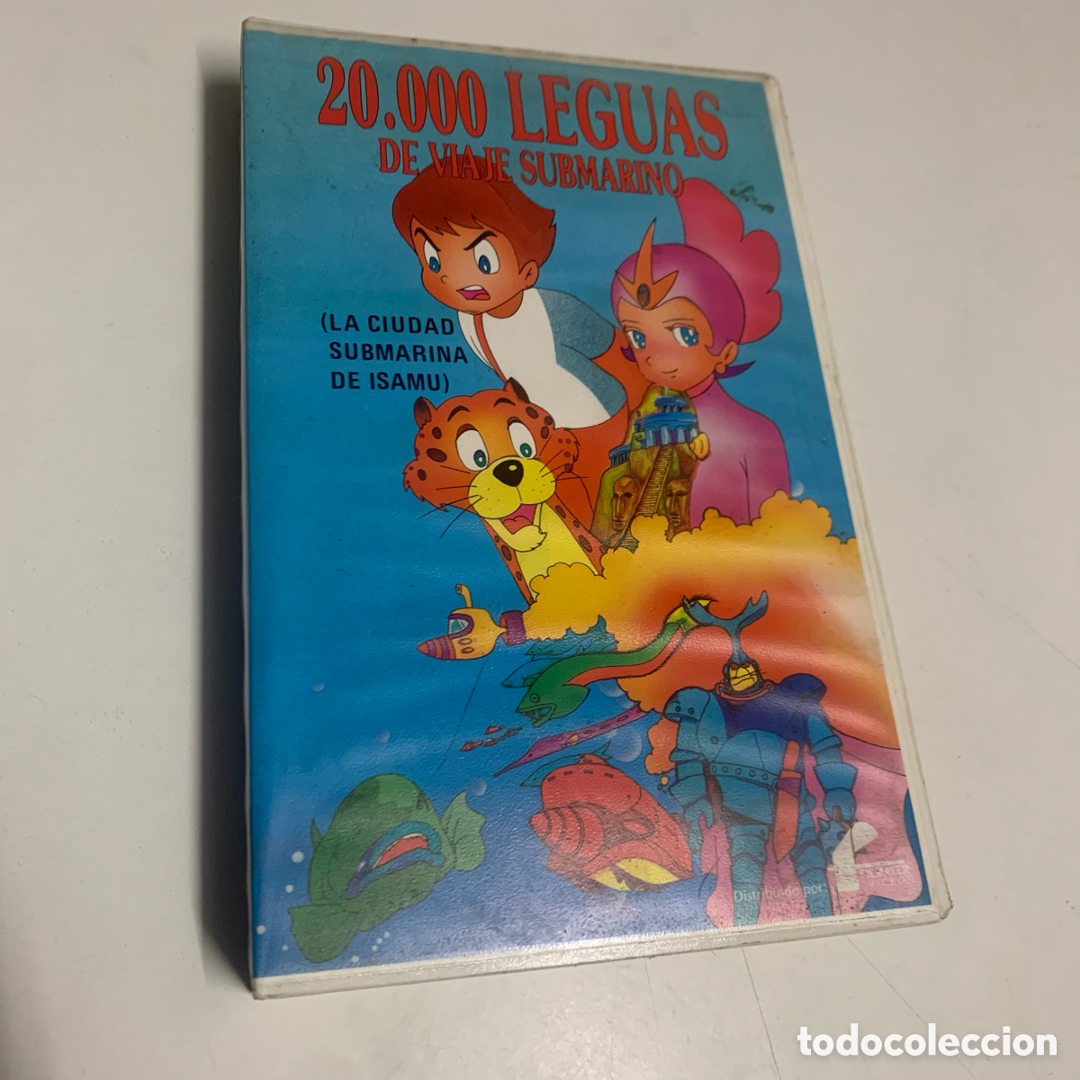 Cinema: Antigua pel&iacute;cula de Videoclub VHS 20000 leguas de viaje submarino la ciudad submarina de isamu