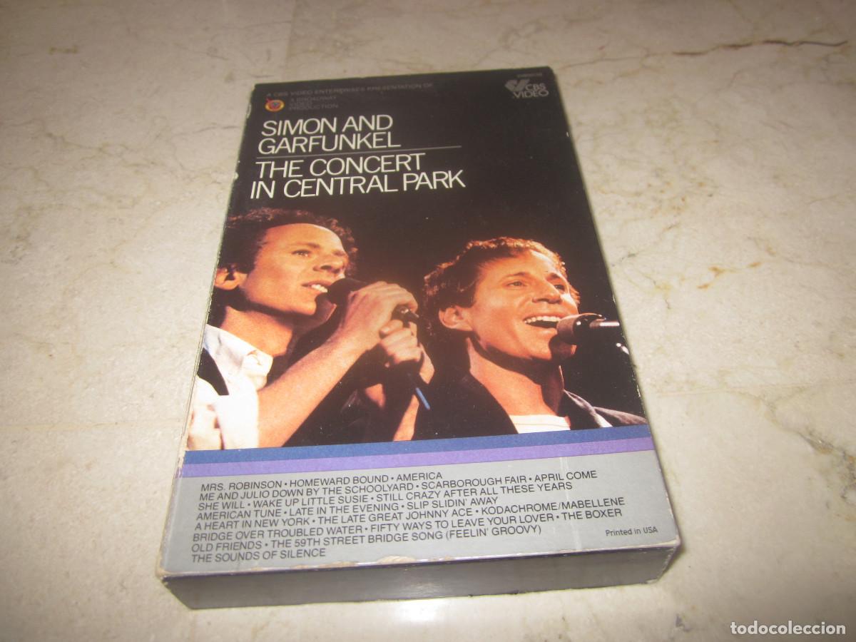 Cine: SIMON AND GARFUNKEL - THE CONCERT IN CENTRAL PARK VHS - CBS US 1982