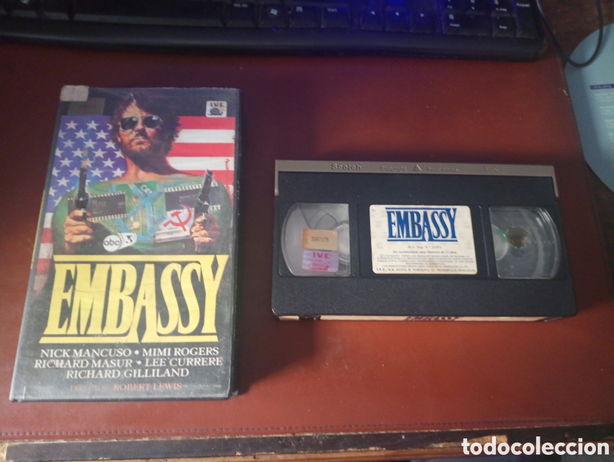 Cine: VHS embassy nick mancuso - Foto 1
