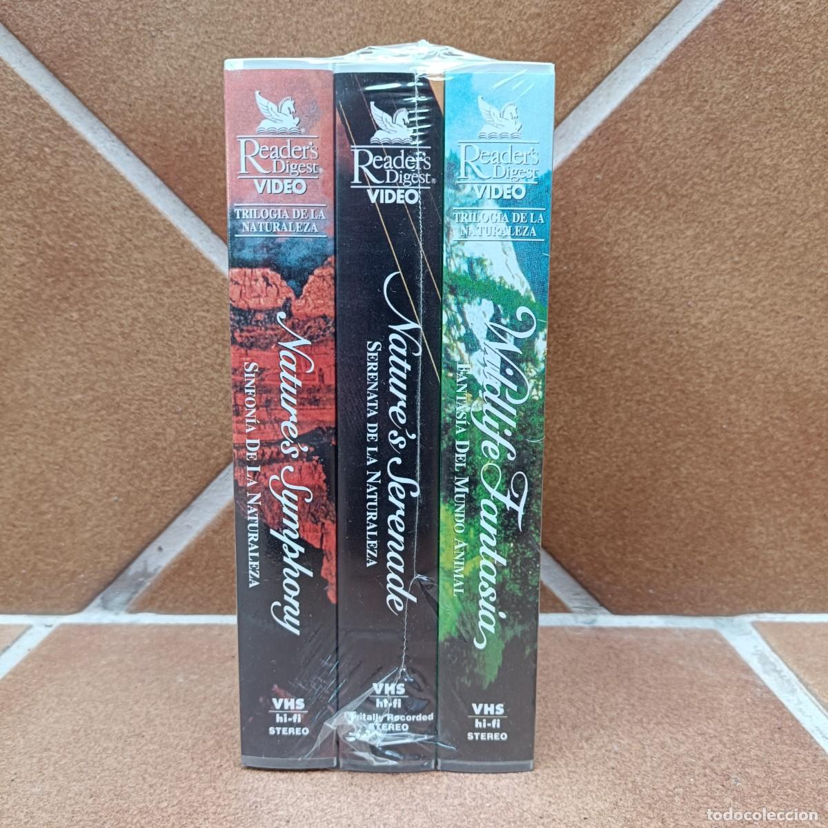 Cine: LOTE PRECINTADO DE TRES CINTAS VHS-HIFI -READER'S DIGEST SELECCIONES 1994